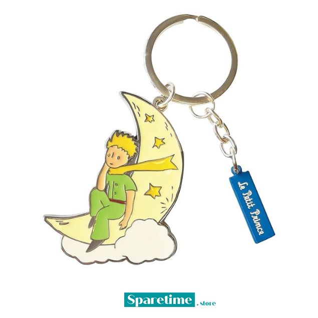 The Little Prince Keychain Moon & Star