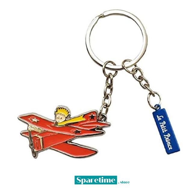 The Little Prince Keychain Airplane