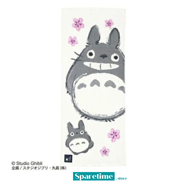 My Neighbor Totoro White - Ghibli Imabari Gauze Series (Face Towel) "My Neighbor Totoro", Marushin Ghibli Imabari Gauze Series