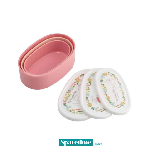 My Neighbor Totoro Food Container 3pc Set (Totoro and Mei)