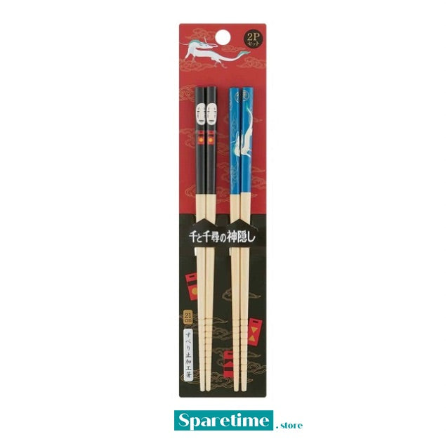 Spirited Away Bamboo Chopsticks 2pcs Set