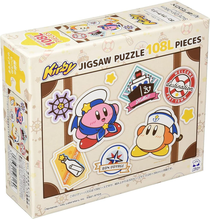 Kirby Bon Voyage Jigsaw Puzzle (108-L754 ) "Kirby"