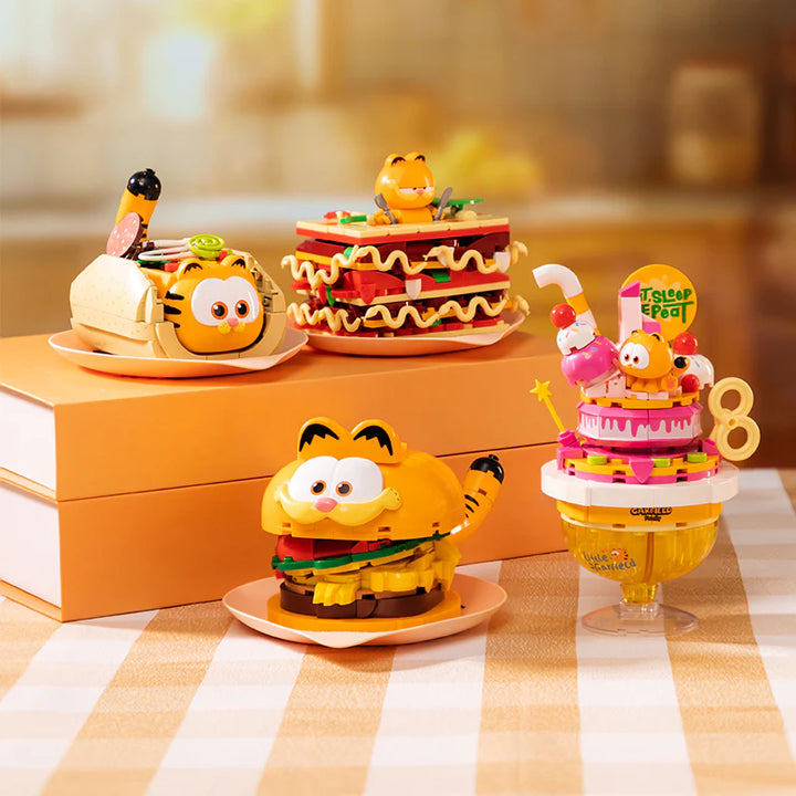 Garfield Foodie Series 86805 86806 86807 86808