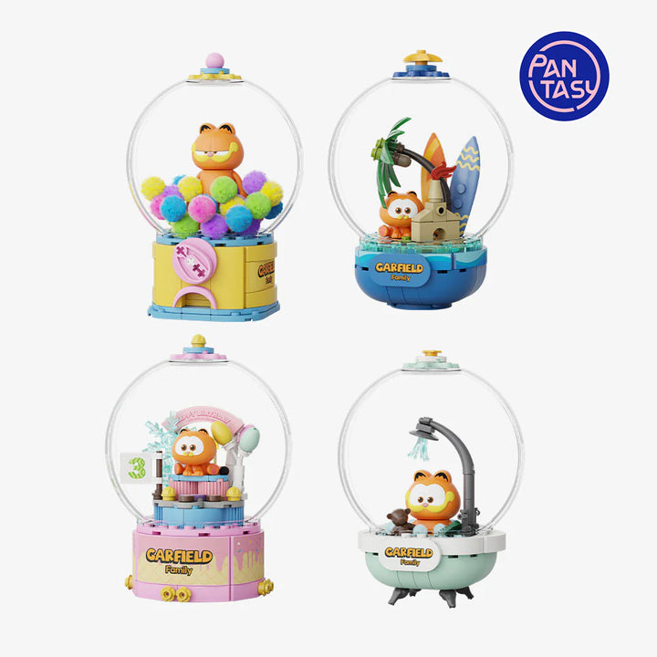 Garfield Crystal Ball Series 86801 86802 86803 86804