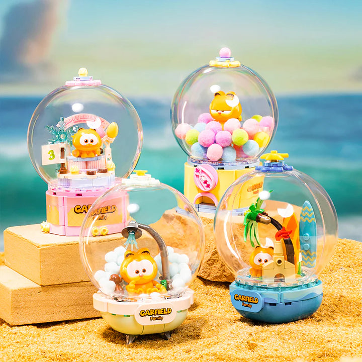 Garfield Crystal Ball Series 86801 86802 86803 86804