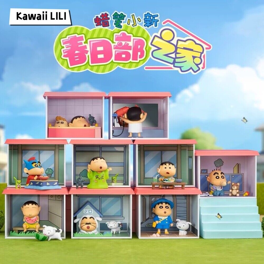 52TOYS Crayon Shin-chan Harube House Series Blind Box