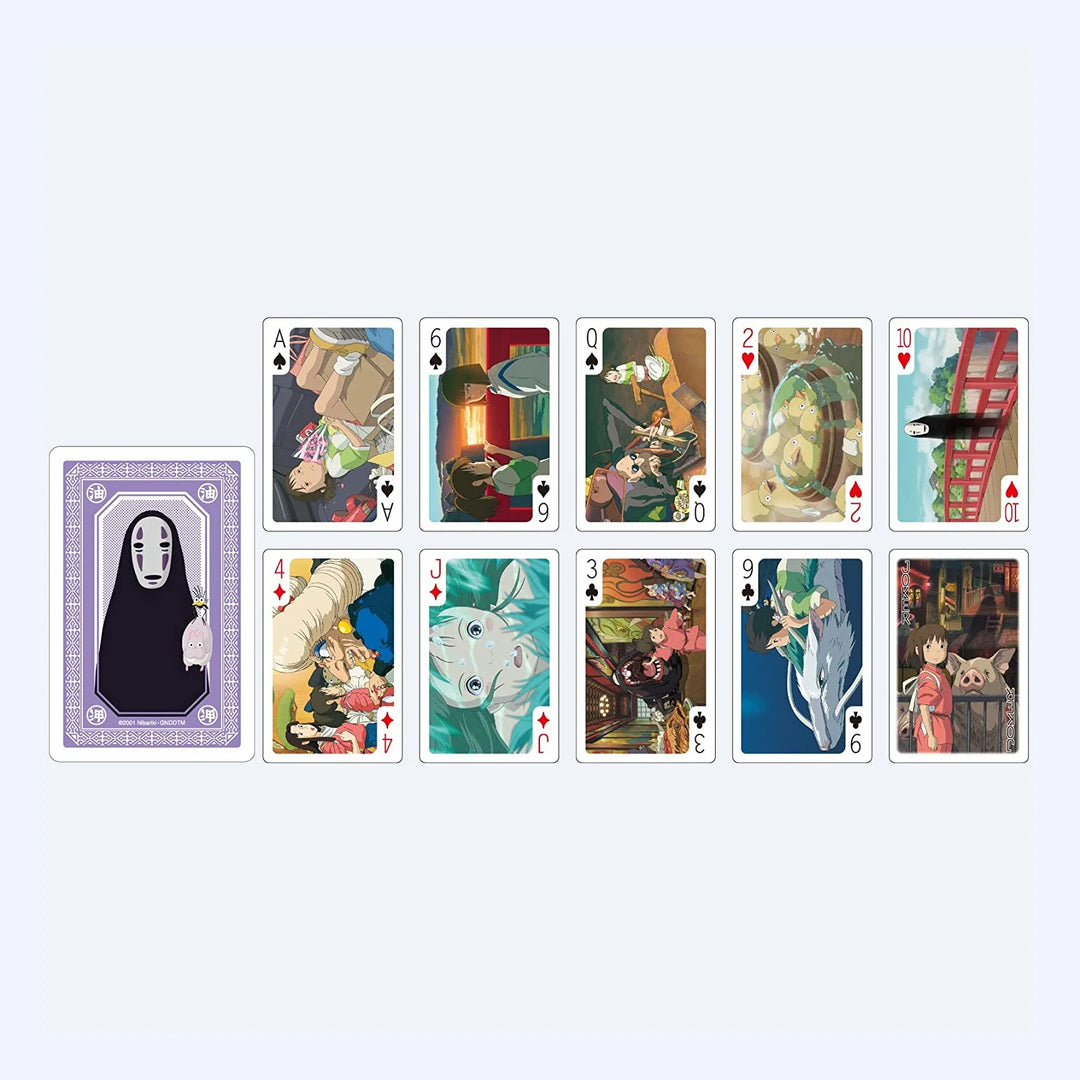 Spirited Away Movie Scenes Playing Cards