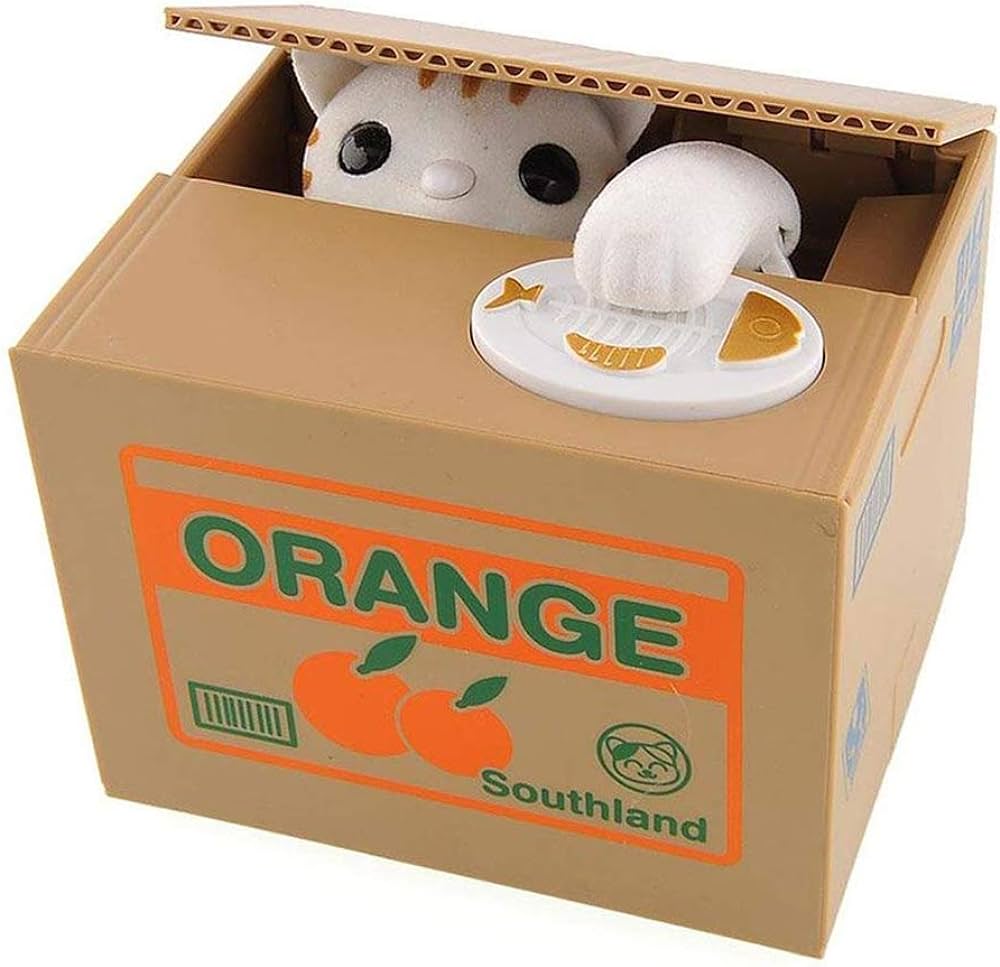 Cat in Box Bank