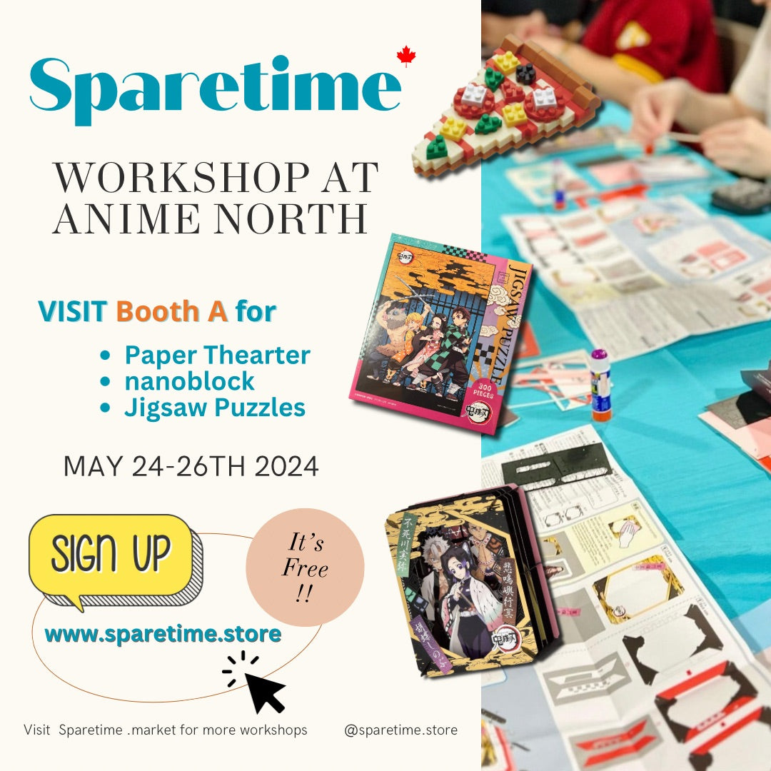 Sparetime Workshop Event at Anime North 2024
