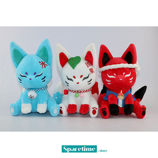 Street snack Kitsune plushies