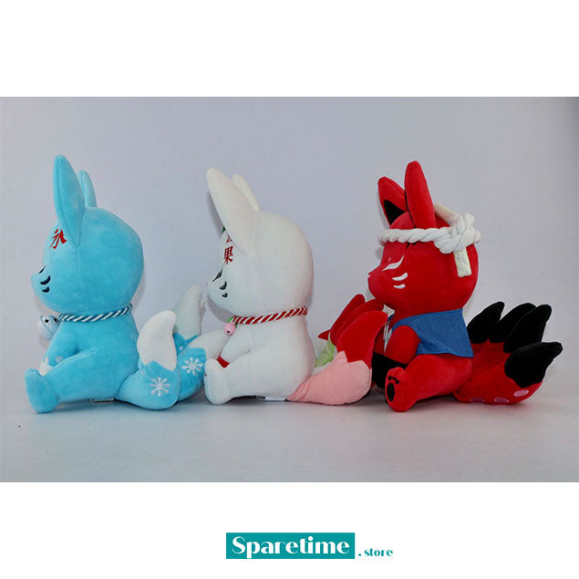 Street snack Kitsune plushies