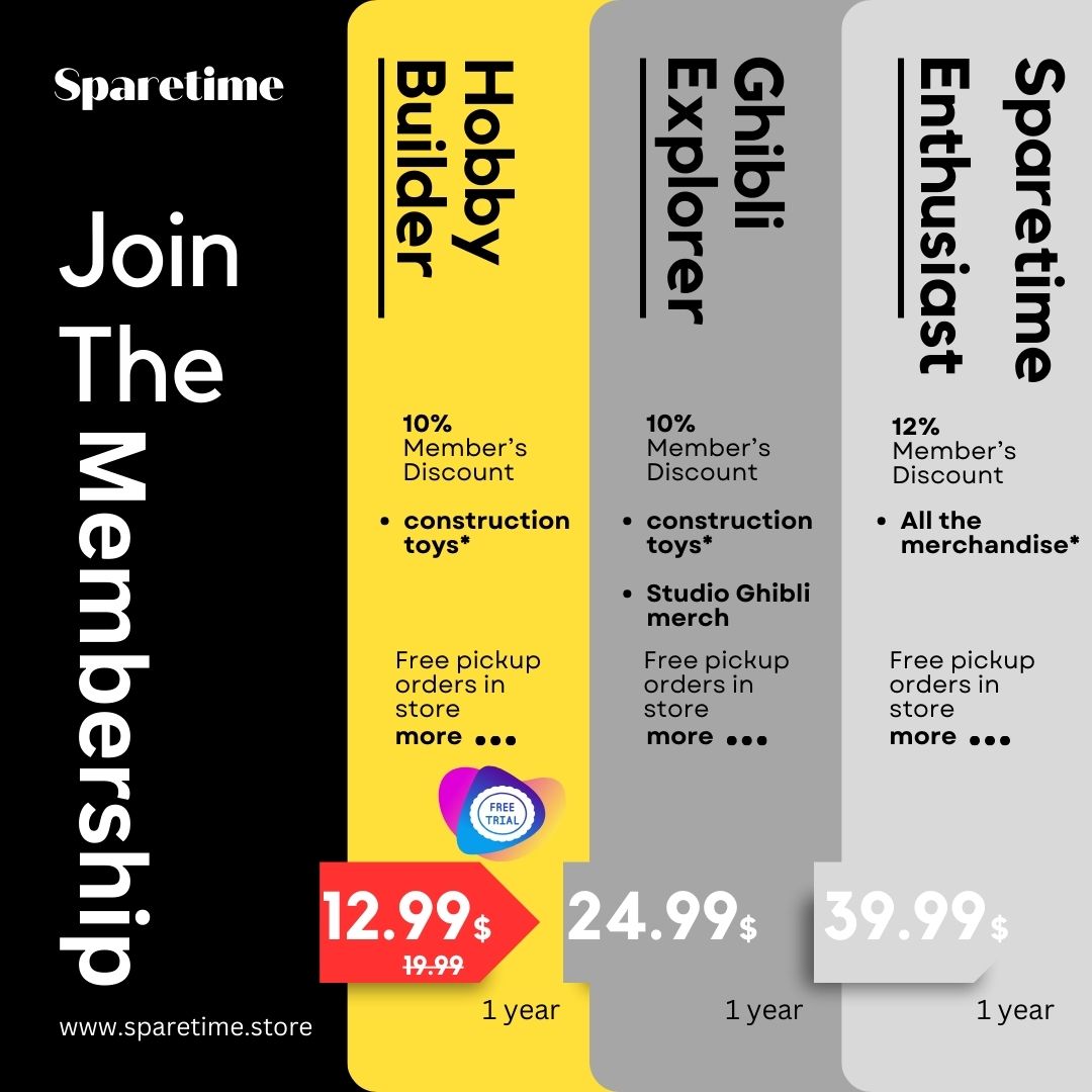 Hobby Builder Membership 🧩 (Recommend)