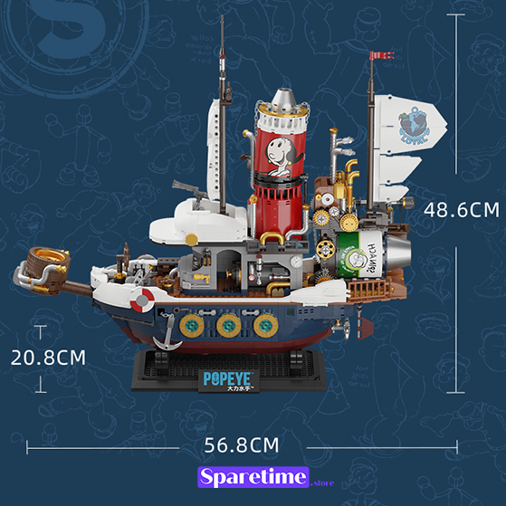 POPEYE Treasure Hunt Steamship