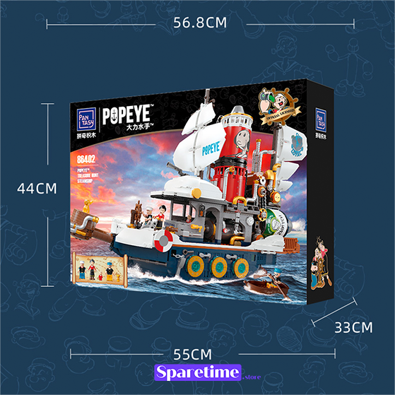POPEYE Treasure Hunt Steamship