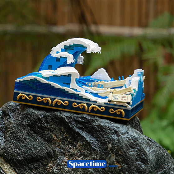 UKIYO-E - Kanagawa Surfing