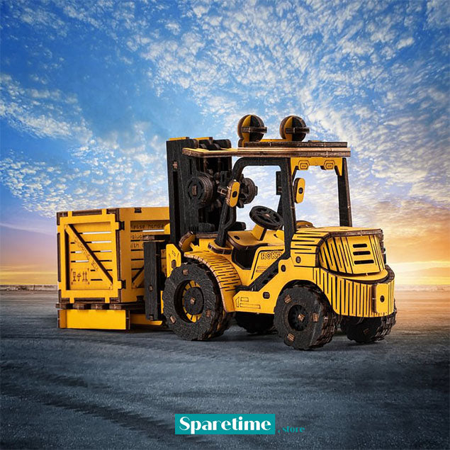 ROKR Engineering Construction Vehicle 3D Wooden Puzzle