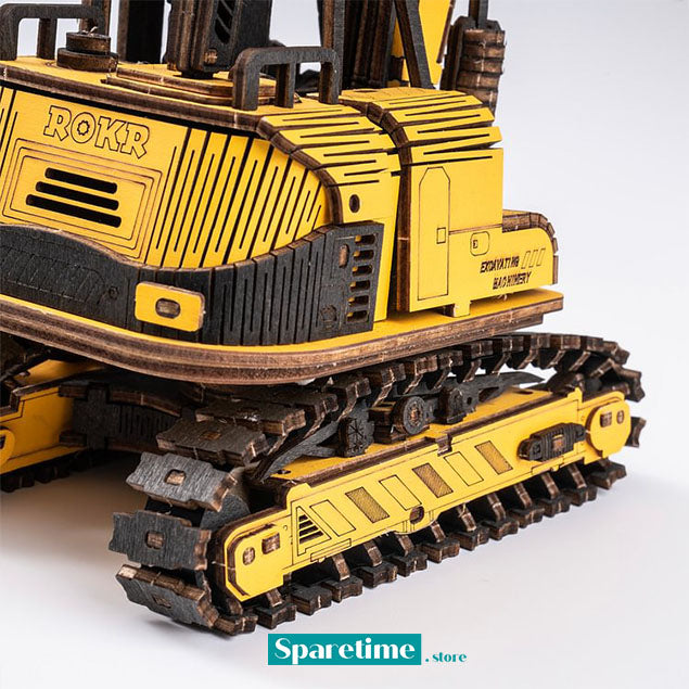 ROKR Engineering Construction Vehicle 3D Wooden Puzzle