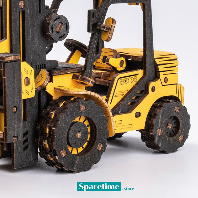 ROKR Engineering Construction Vehicle 3D Wooden Puzzle