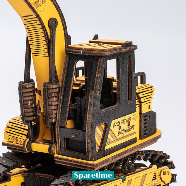 ROKR Engineering Construction Vehicle 3D Wooden Puzzle