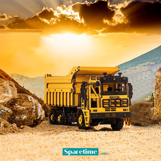 ROKR Engineering Construction Vehicle 3D Wooden Puzzle