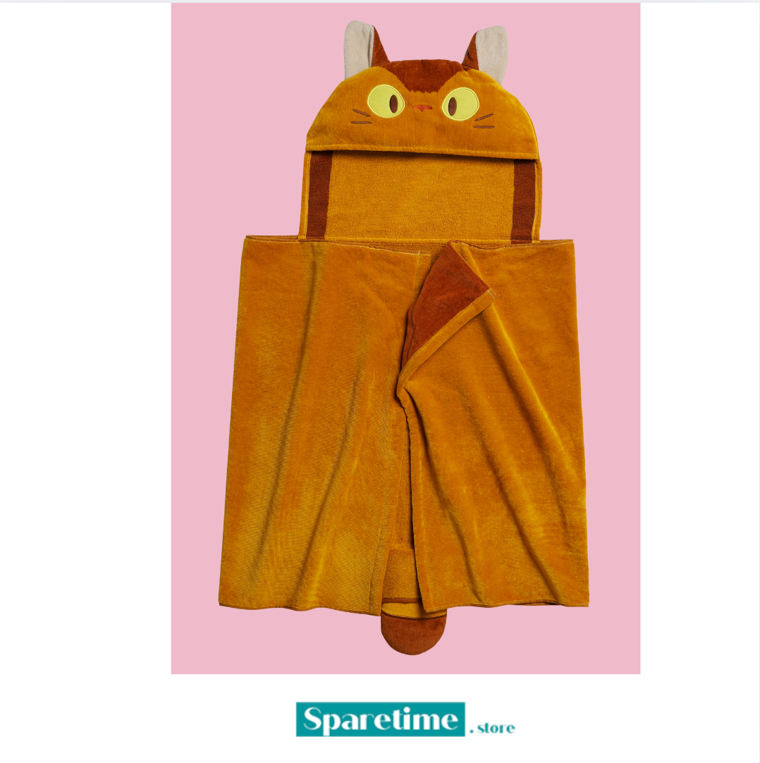 My Neighbor Totoro Hooded Towel (Cat Bus)