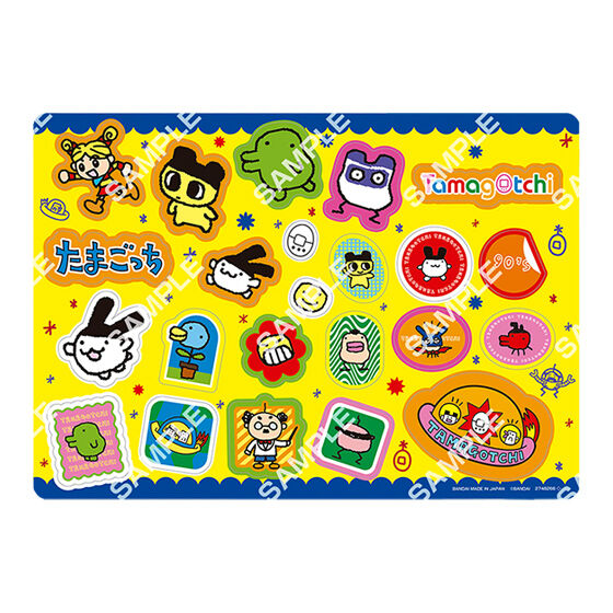 TAMAGOTCHI JUMBO STICKER DASS