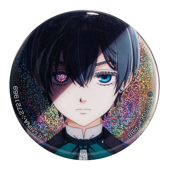 BLACK BUTLER CAPSULE TIN BADGE COLLECTION