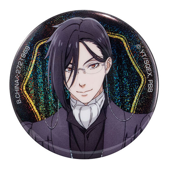 BLACK BUTLER CAPSULE TIN BADGE COLLECTION