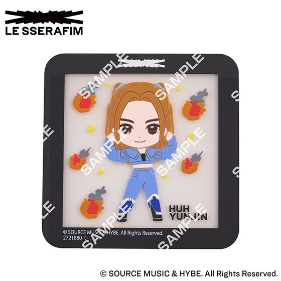 LE SSERAFIM CLEAR CHARACTER COLLECTION