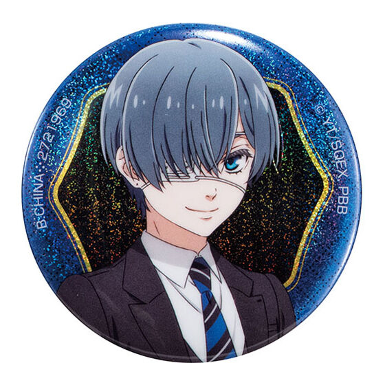 BLACK BUTLER CAPSULE TIN BADGE COLLECTION