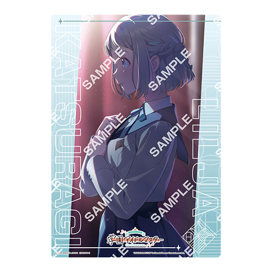 THE IDOLM@STER GAKUEN CLEAR VISUAL POSTER