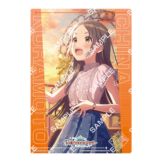 THE IDOLM@STER GAKUEN CLEAR VISUAL POSTER
