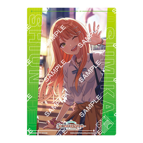 THE IDOLM@STER GAKUEN CLEAR VISUAL POSTER