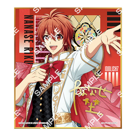 IDOLISH7 COLLECTIBLE SHIKISHI 12