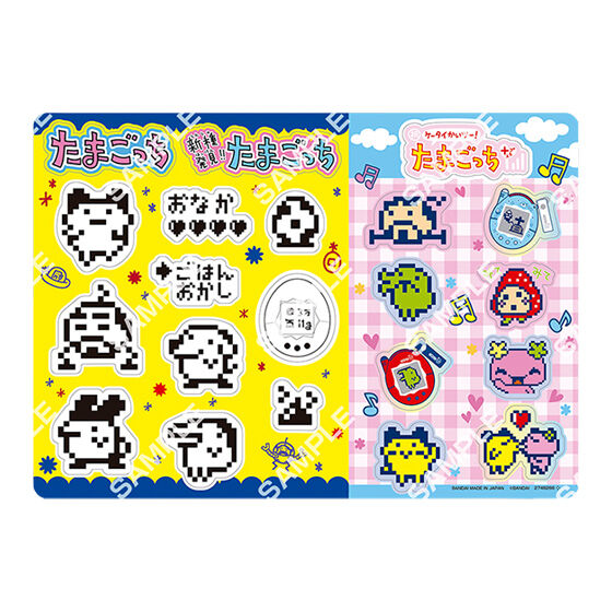 TAMAGOTCHI JUMBO STICKER DASS