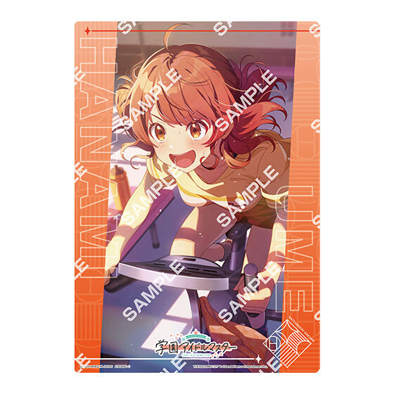 THE IDOLM@STER GAKUEN CLEAR VISUAL POSTER