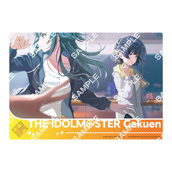 THE IDOLM@STER GAKUEN CLEAR VISUAL POSTER