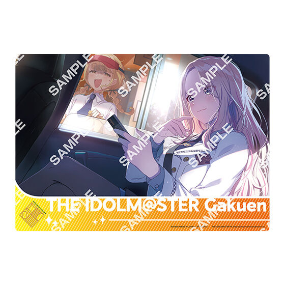 THE IDOLM@STER GAKUEN CLEAR VISUAL POSTER
