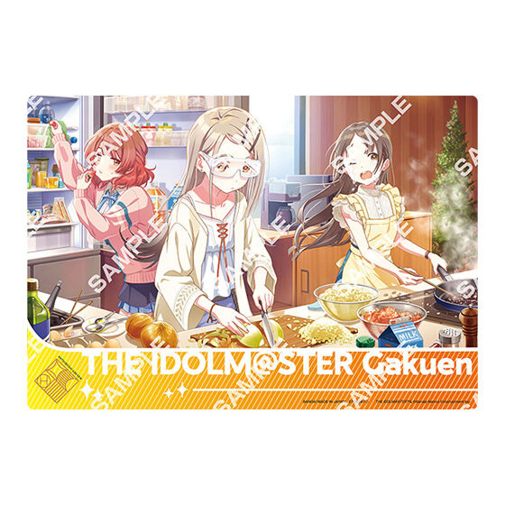 THE IDOLM@STER GAKUEN CLEAR VISUAL POSTER