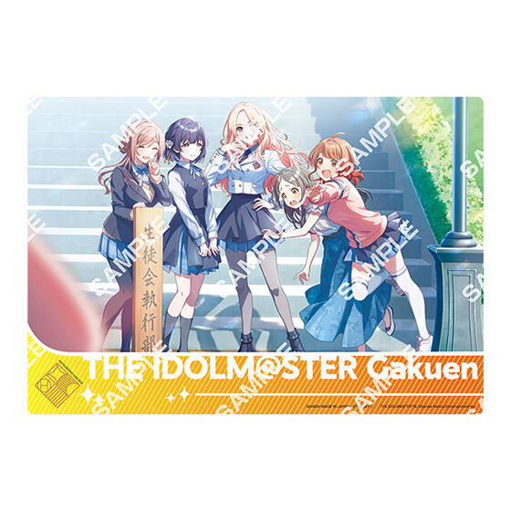 THE IDOLM@STER GAKUEN CLEAR VISUAL POSTER