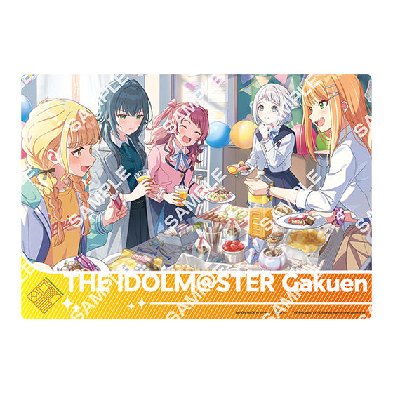 THE IDOLM@STER GAKUEN CLEAR VISUAL POSTER
