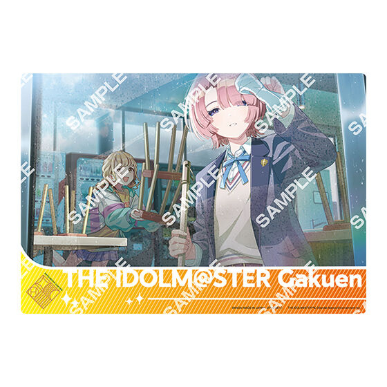 THE IDOLM@STER GAKUEN CLEAR VISUAL POSTER