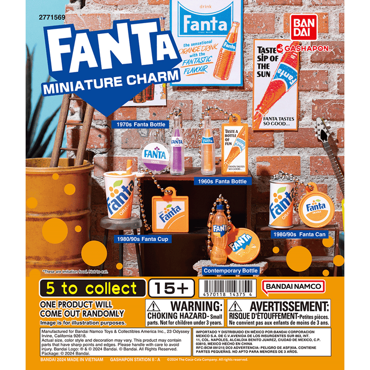 FANTA MINIATURE CHARM