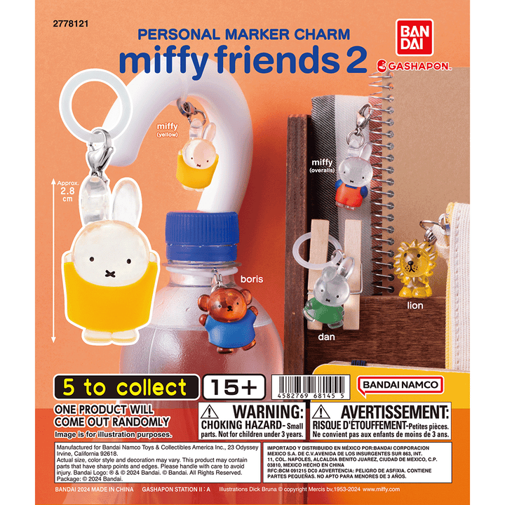 PERSONAL MARKER CHARM MIFFY FRIENDS 2