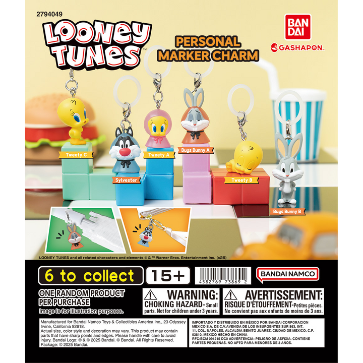 LOONEY TUNES PERSONAL MARKER CHARM