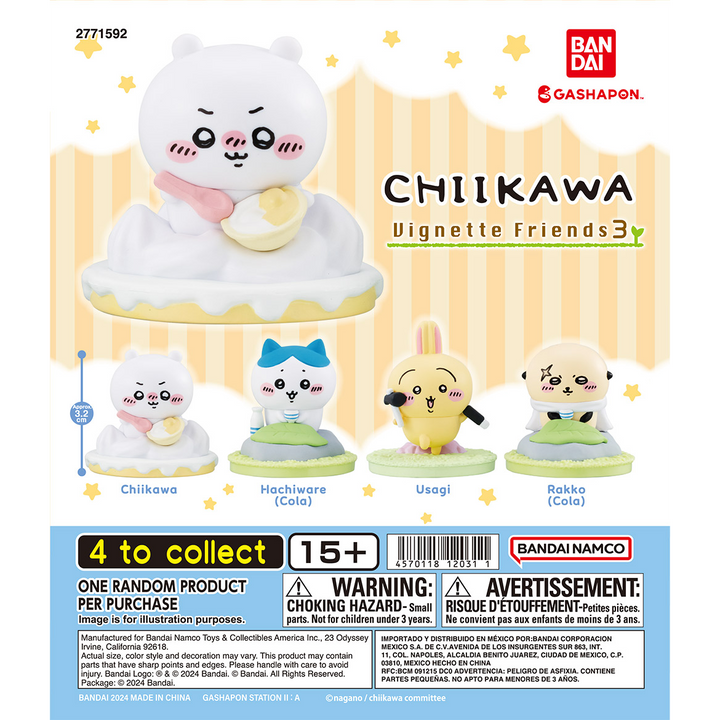 CHIIKAWA VIGNETTE FRIENDS 3