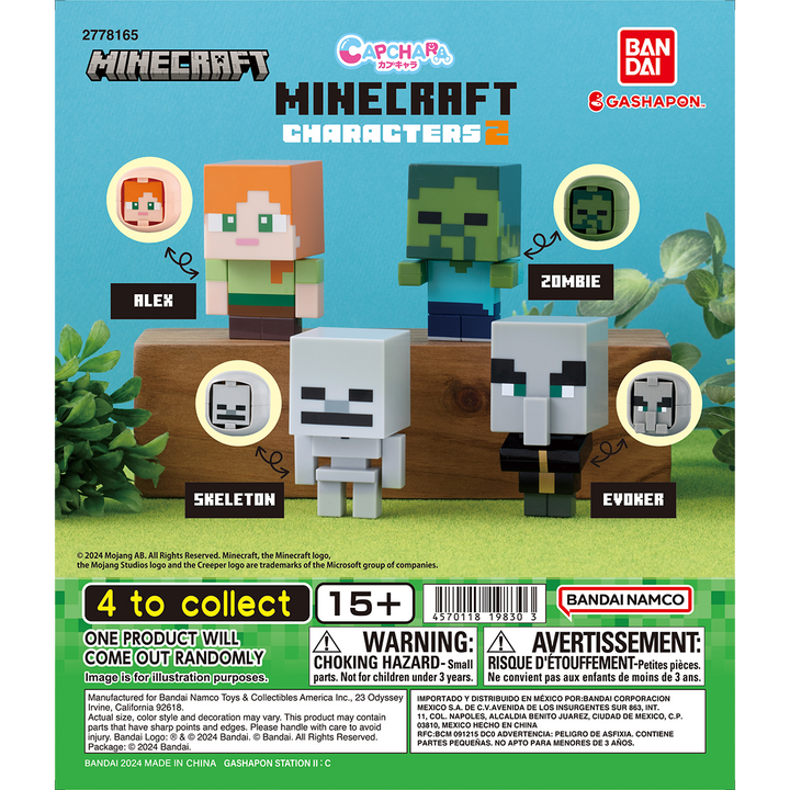 CAPCHARA MINECRAFT CHARACTERS 2