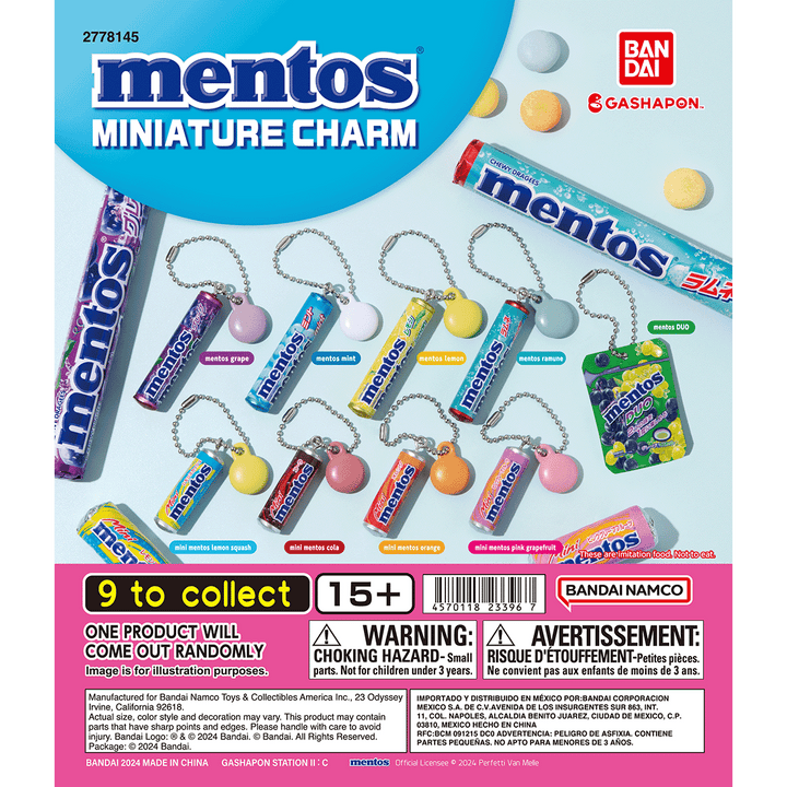 MENTOS MINIATURE CHARM
