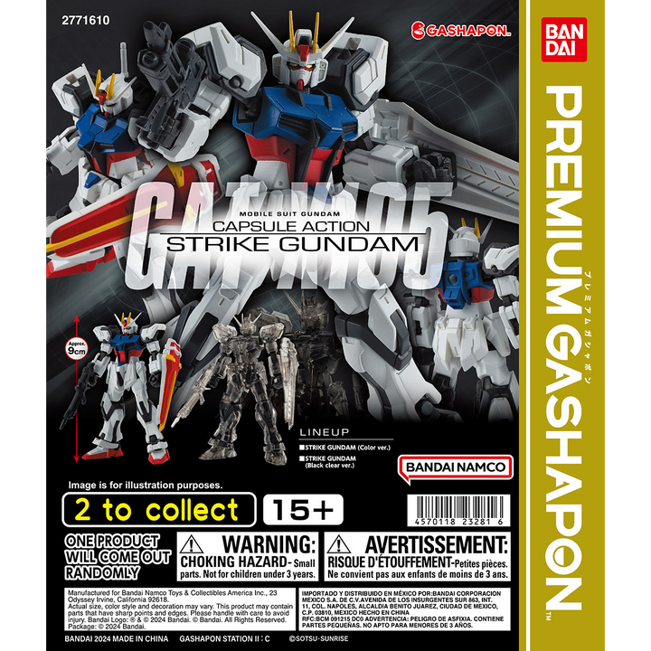 MOBILE SUIT GUNDAM CAPSULE ACTION STRIKE GUNDAM