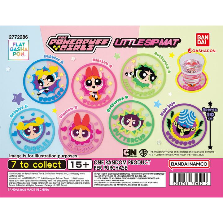 THE POWERPUFF GIRLS LITTLE SIP MAT